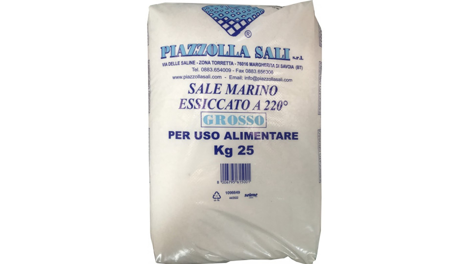 Piazzolla sale grosso alimentare - kg.25
