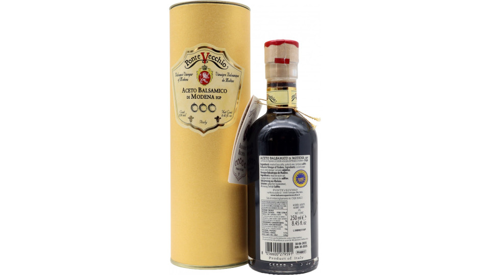 Pontevecchio aceto balsamico igp serie 6 ml.250