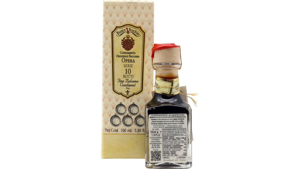 Pontevecchio condimento agrodolce balsama opera 10 botti ml.100