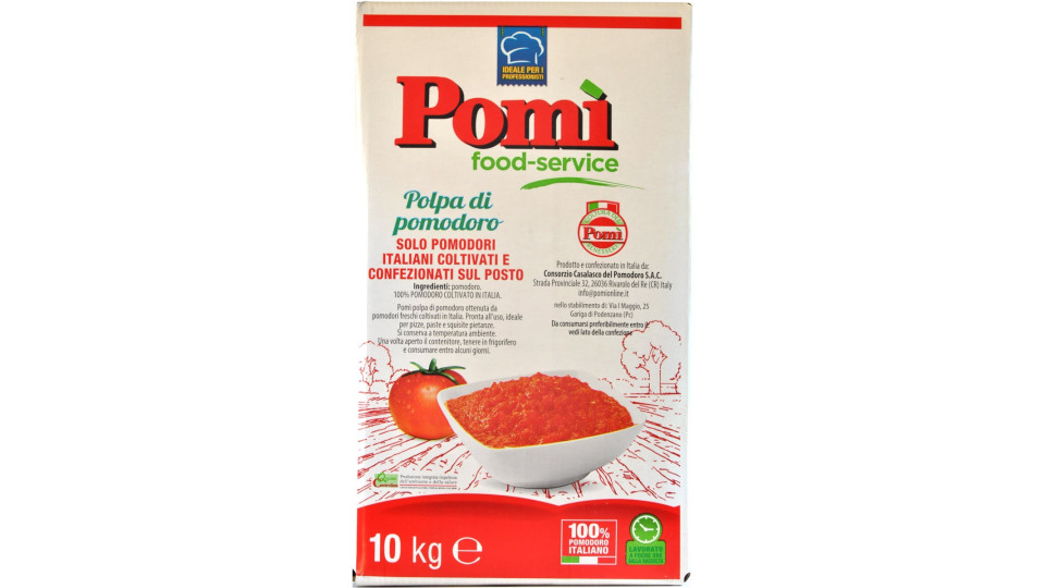 Pomì polpa di pomodoro bag box kg.10