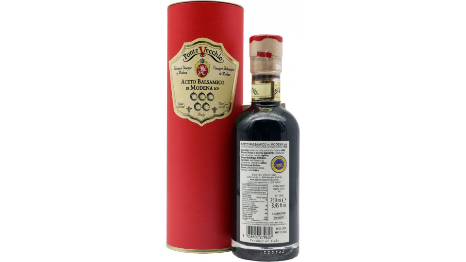 Pontevecchio aceto balsamico astuccio rosso ml.250