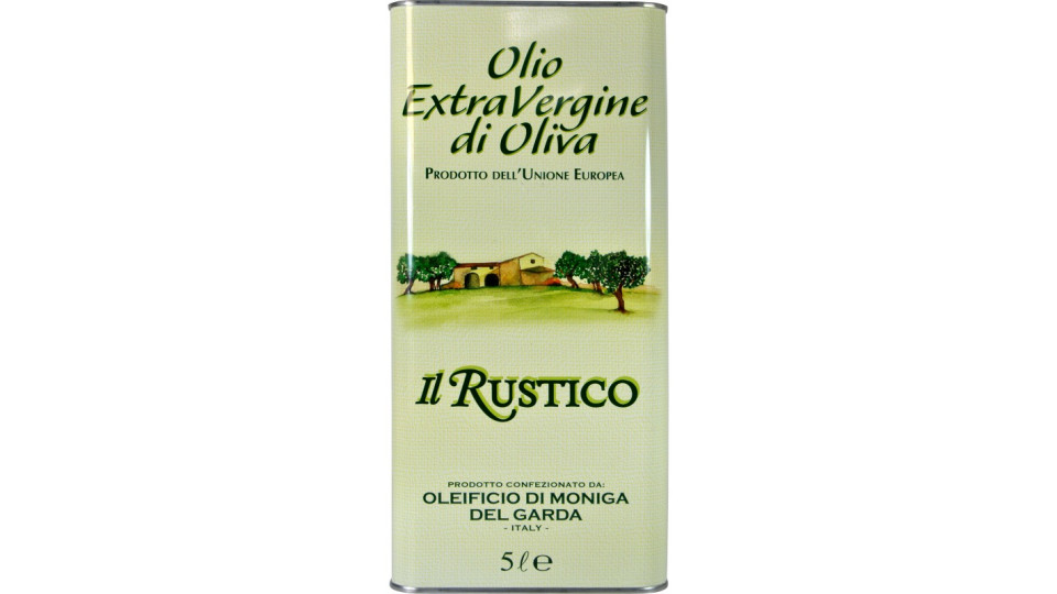Olio extra vergine d'oliva rustico lt.5