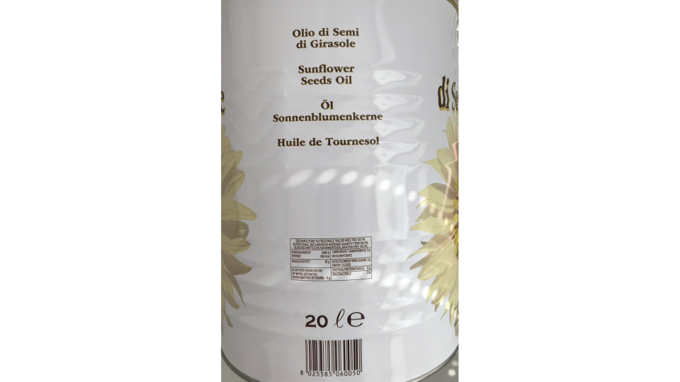 Moniga nordolio olio di semi di girasole lt.20