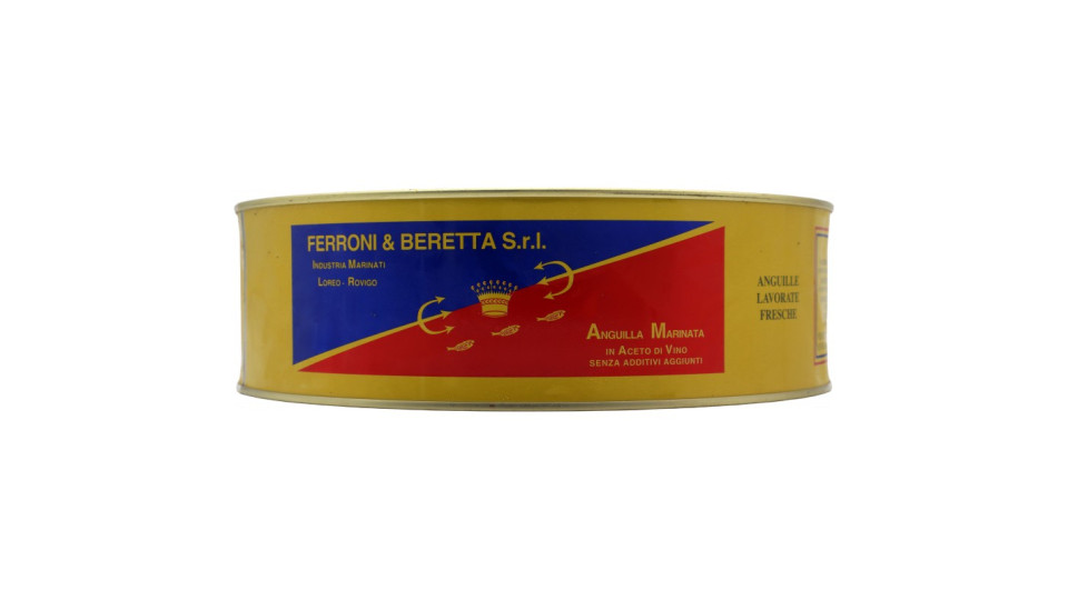 Ferroni & beretta anguilla marinata MB kg.2