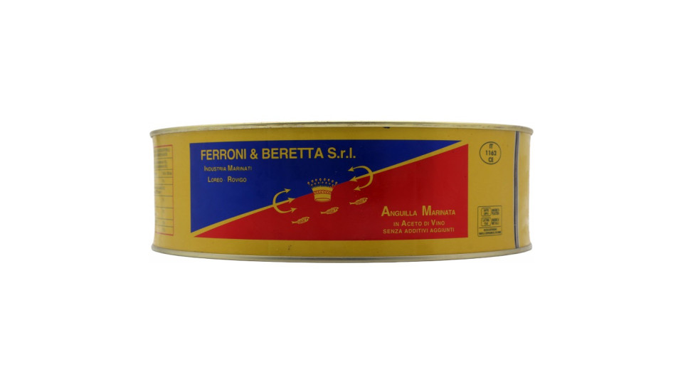 Ferroni & beretta anguilla marinata M kg.2