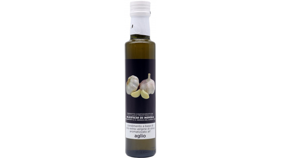 Moniga condimento olio all'aglio ml.250