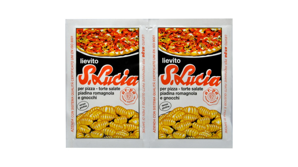 Arpa lievito santa Lucia per pizza e salati 2 buste da gr.15