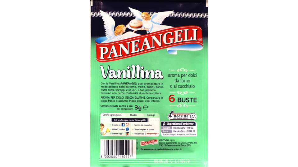 Paneangeli Vanillina Cameo vanillina x 6 gr.3