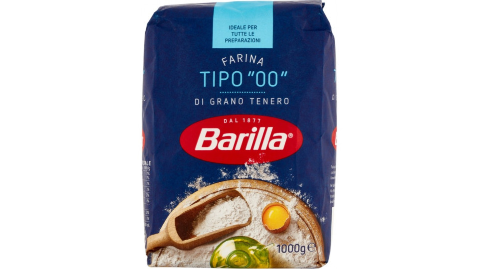 Barilla Farina Tipo "00" di Grano Tenero 1000 g