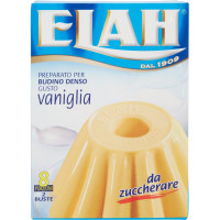 Elah Preparato per Budino Denso Gusto vaniglia 88 gr.