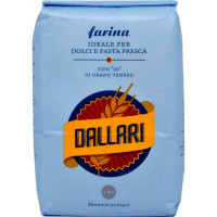 Dallari farina di grano tenero 00 blu kg.1