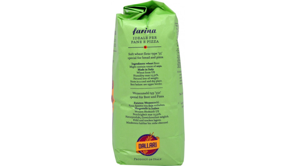 Dallari farina di grano tenero 0 verde kg.1