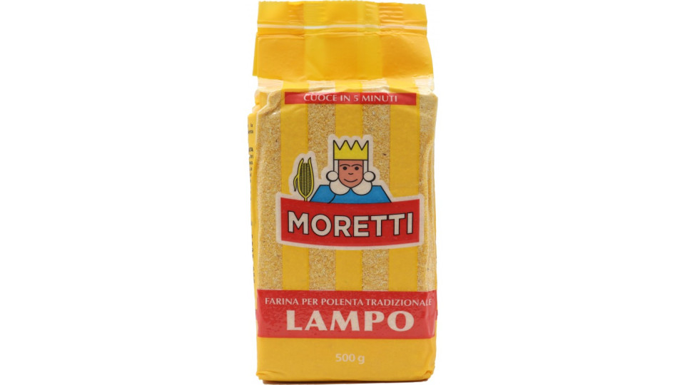 Moretti farina di mais istantanea lampo gr.500