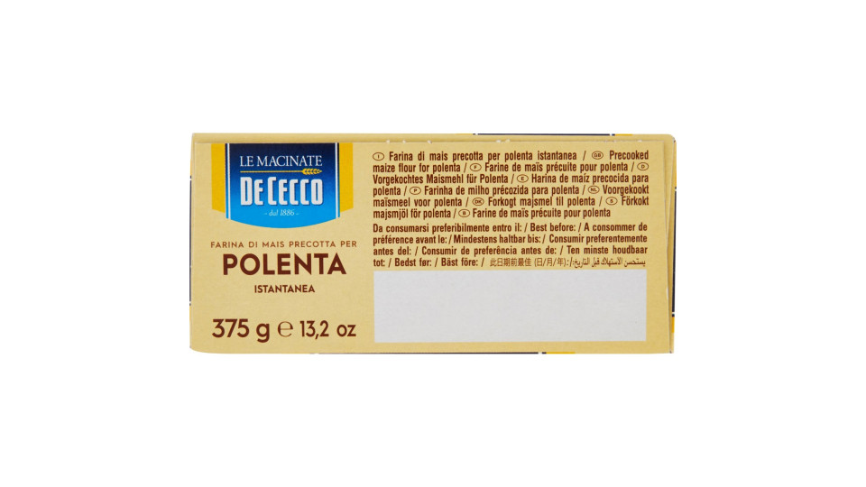 De Cecco Le Macinate Farina di Mais Precotta per Polenta...