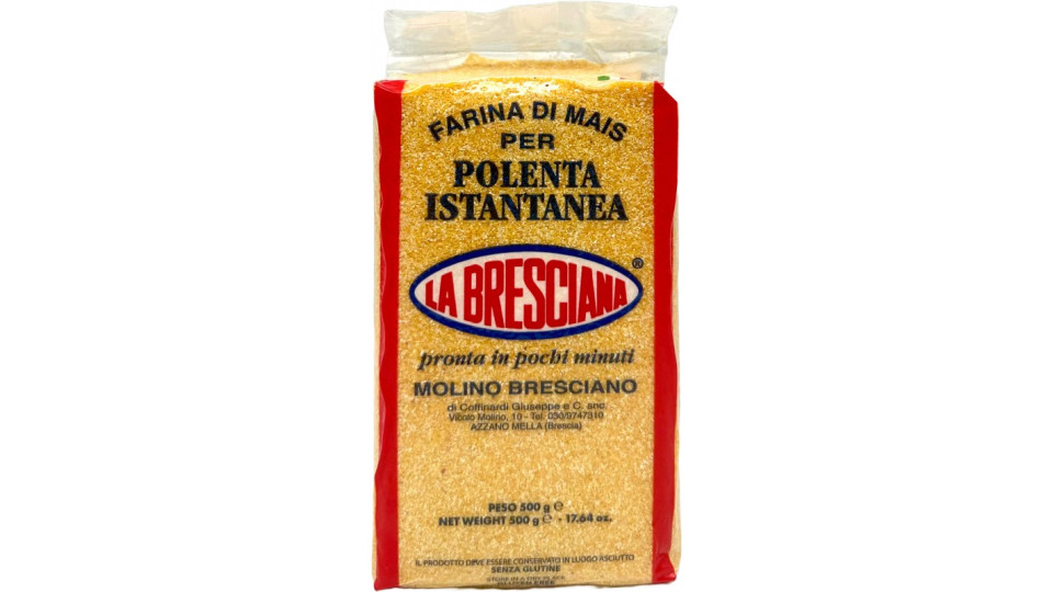 La bresciana farina bramata istantanea gr.500