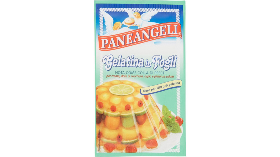 Paneangeli Cameo Gelatina in fogli gr.12