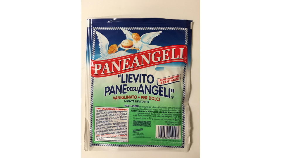 Paneangeli Cameo Lievito vaniglinato X3 gr.48