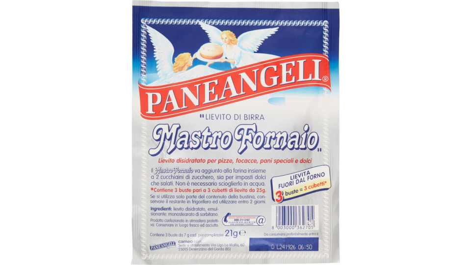 Paneangeli Cameo Mastro fornaio X3 gr.21