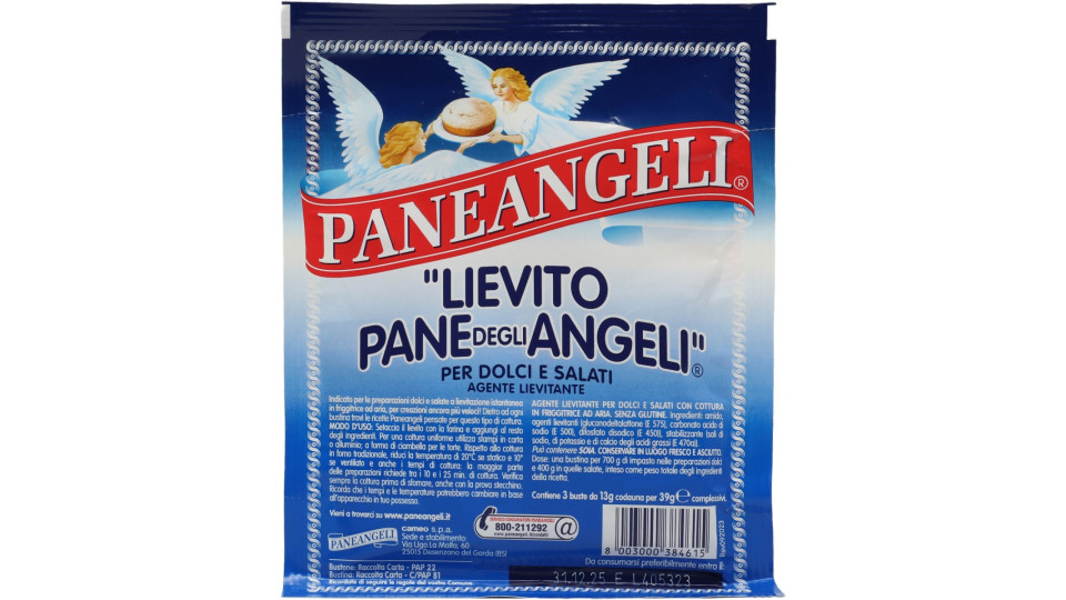 PANEANGELI "Lievito Pane degli Angeli" per Cotture...