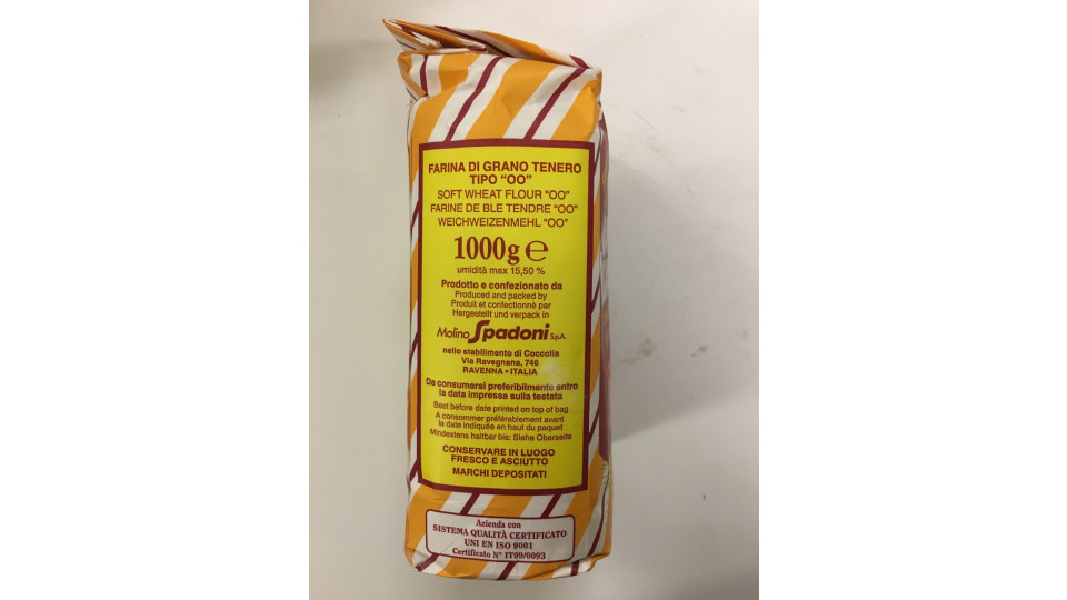 Spadoni farina gran mugnaio per dolci - kg.1