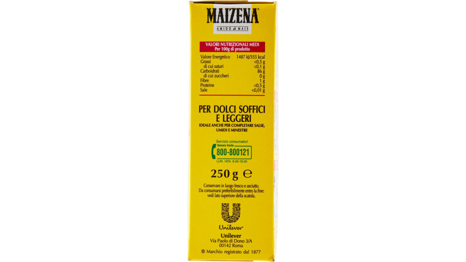 Unilever maizena amido - gr.250