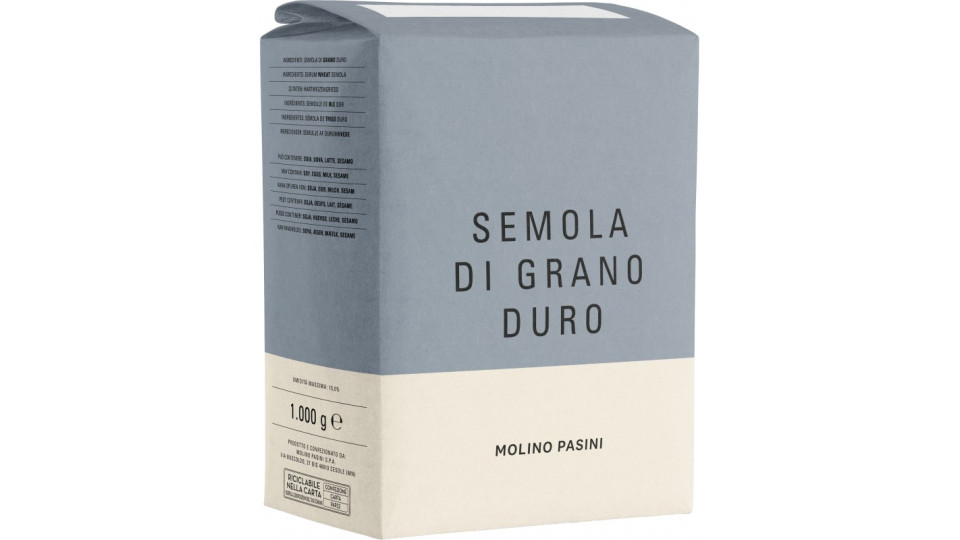 Molino Pasini semola di grano duro kg.1
