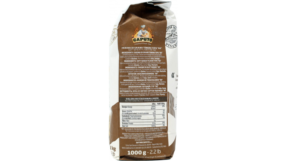 Caputo Pasta Fresca e Gnocchi Farina di Grano Tenero Tipo...
