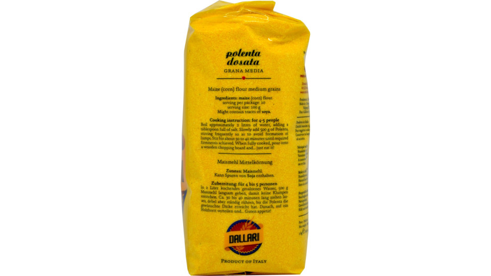 Dallari farina per polenta dosata kg.1