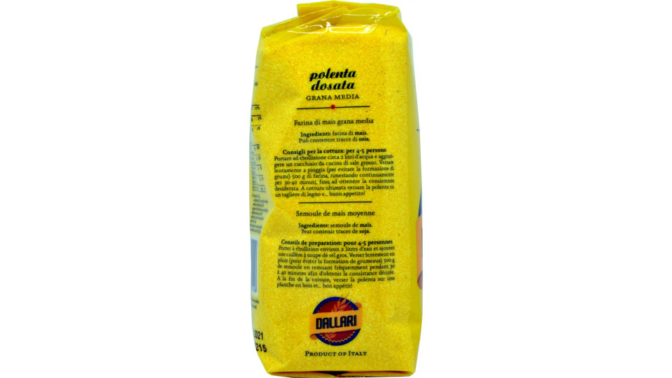 Dallari farina per polenta dosata kg.1