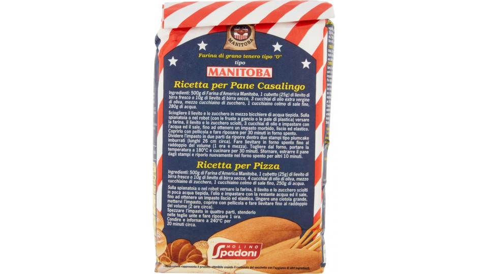 Spadoni farina manitoba d'america - kg.1