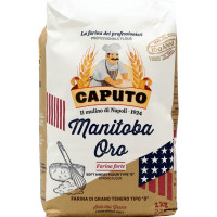 Caputo Manitoba Oro Farina di Grano Tenero Tipo "0" 1 Kg