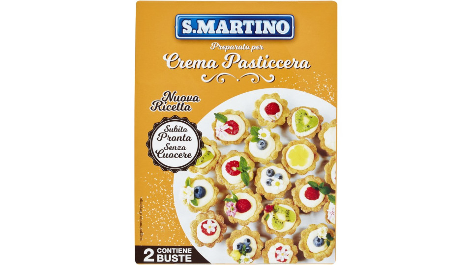 S.Martino Preparato per Crema Pasticcera 2 Buste 140 g