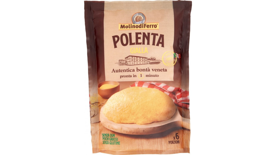 Molino di ferro polenta istantanea gialla gr.360