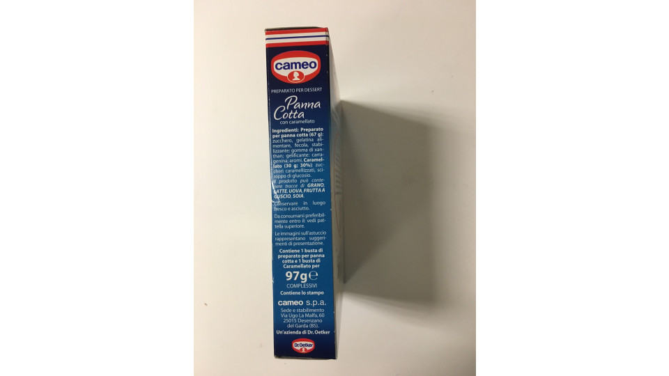 Cameo panna cotta caramello - gr.97