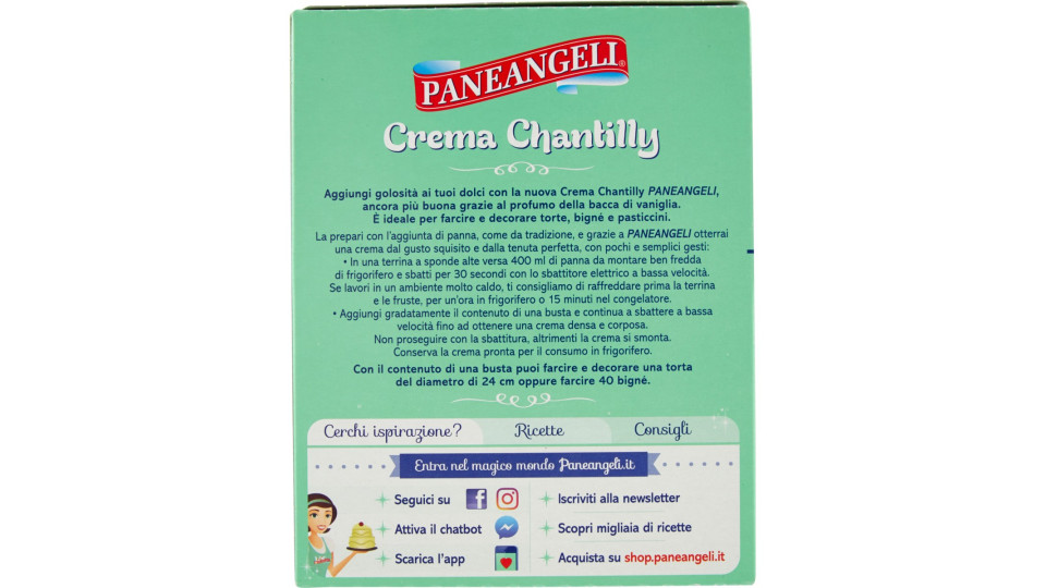 PANEANGELI Cameo Crema Chantilly 2 x 40 gr.