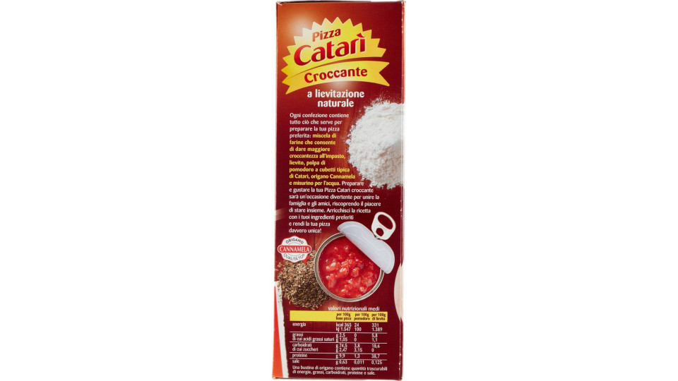 Pizza catari croccante - gr.435