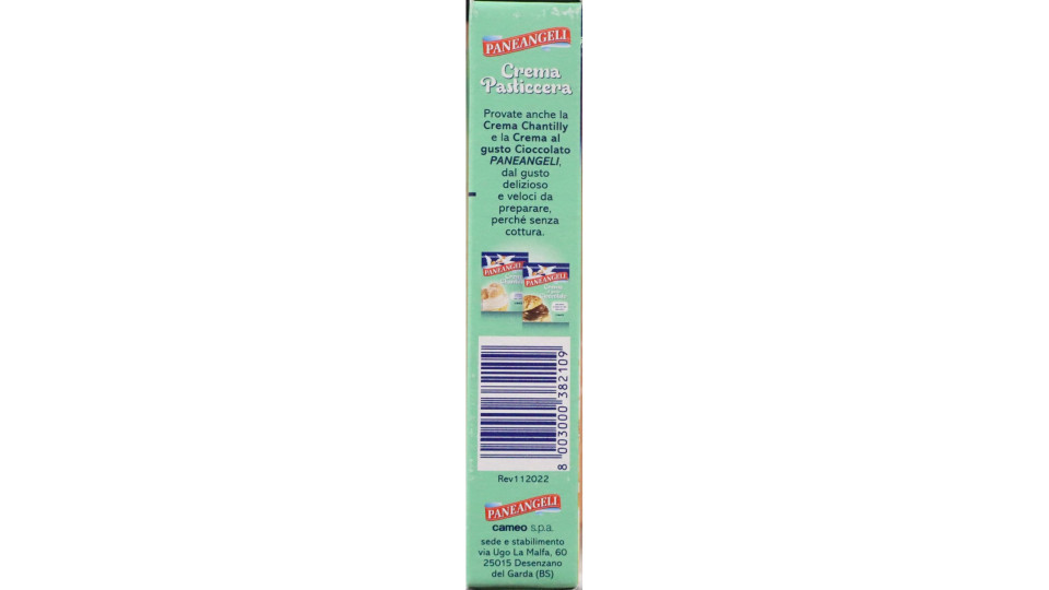 Paneangeli Crema pasticcera X2 gr.150