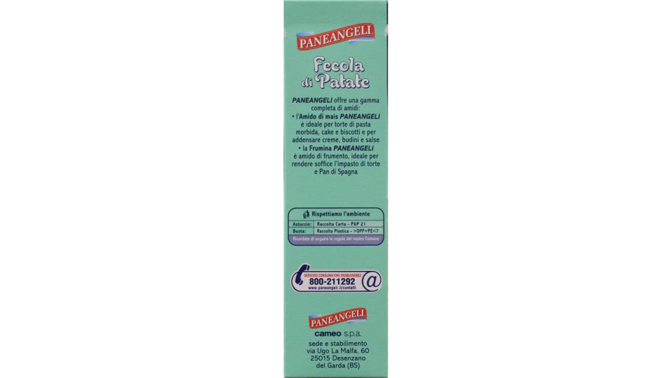 Paneangeli Cameo Fecola patate gr.500