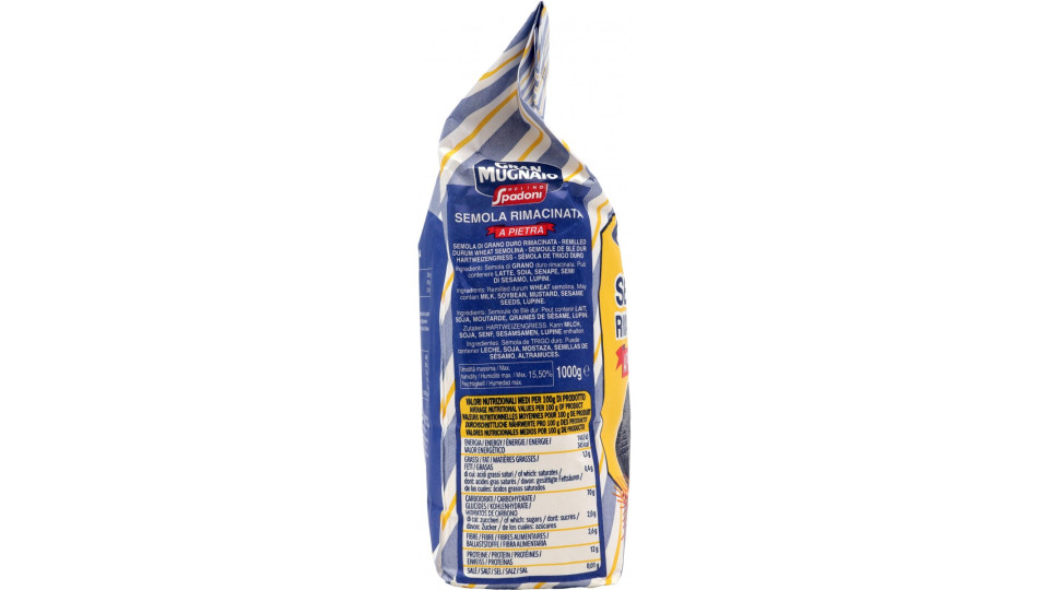 Spadoni farina semola di grano duro - kg.1