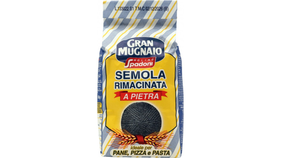 Spadoni farina semola di grano duro - kg.1