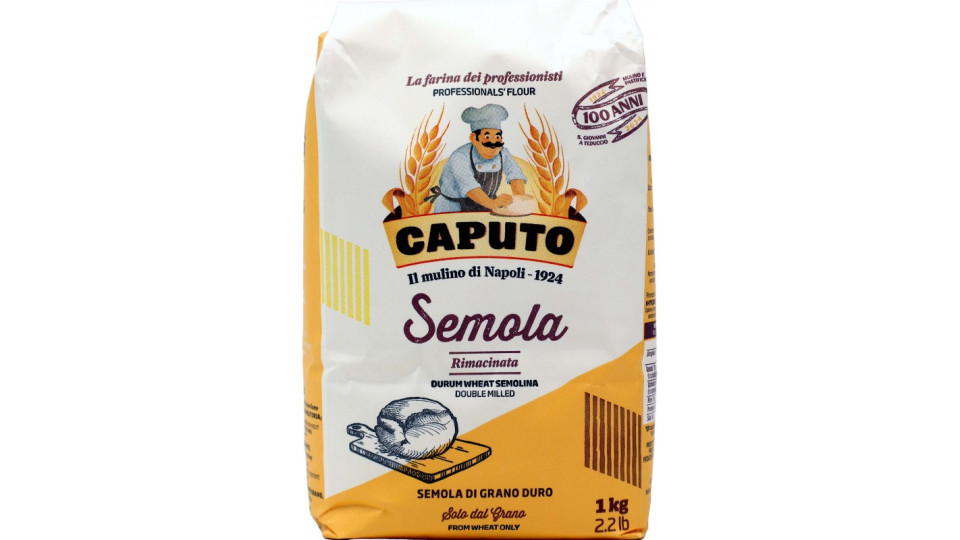 Caputo Semola Rimacinata di Grano Duro 1 Kg