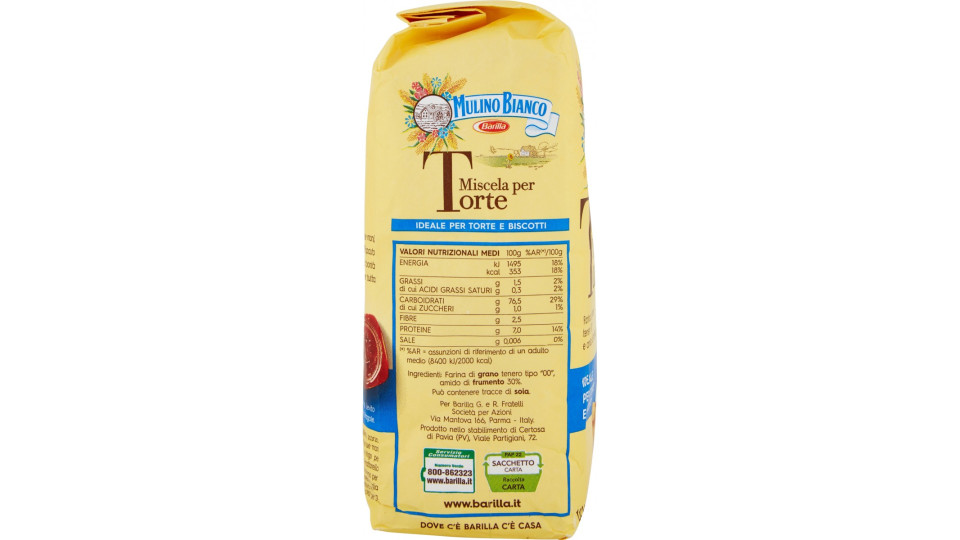 Barilla farina per dolci - kg.1