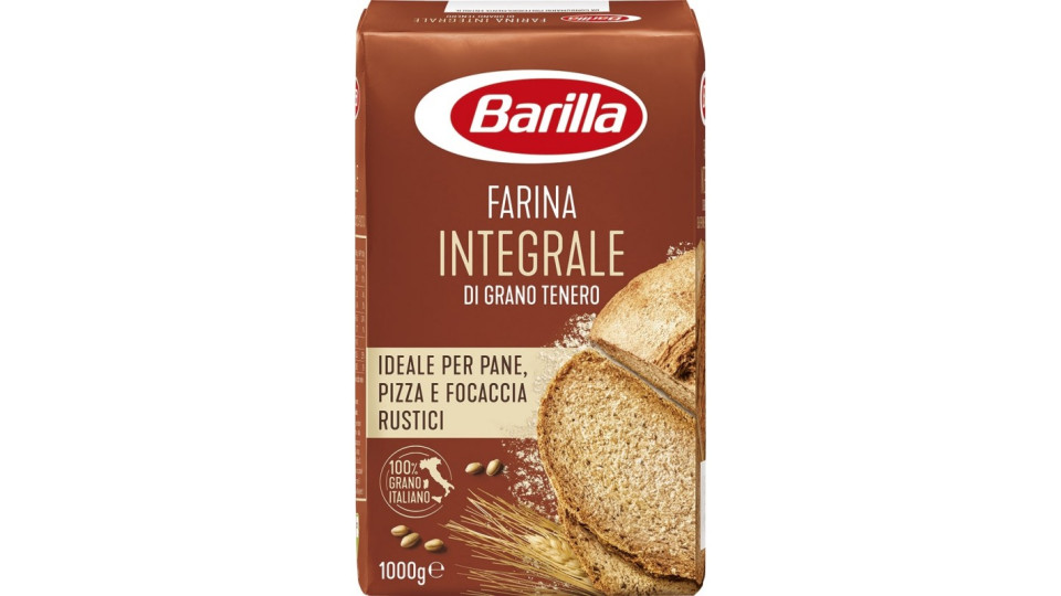 Barilla Farina Integrale di Grano Tenero KG.1