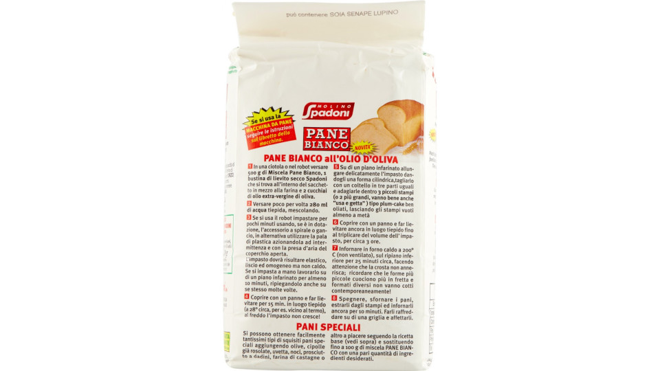Spadoni farina pane bianco - kg.1