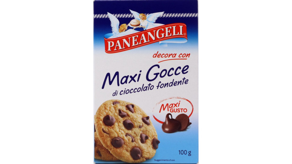 PANEANGELI decora con Maxi Gocce di cioccolato fondente 100 g