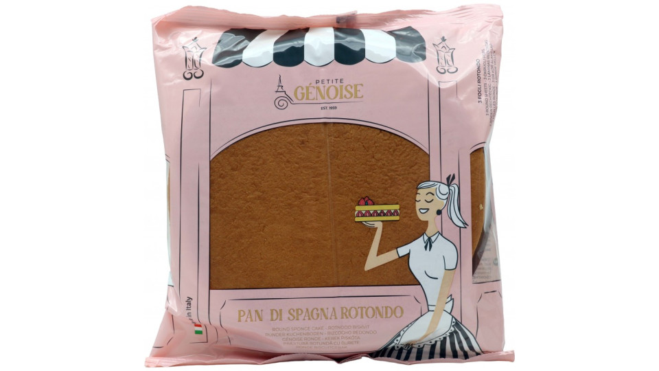 BHB pan di spagna 3 fogli diameto cm.24 gr.350