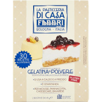 La Pasticceria di Casa Fabbri Gelatina in Polvere 2 x 45 gr.