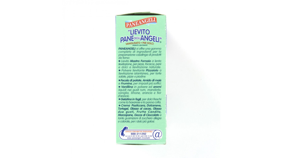 Cameo lievito pane angeli vanigliato x10