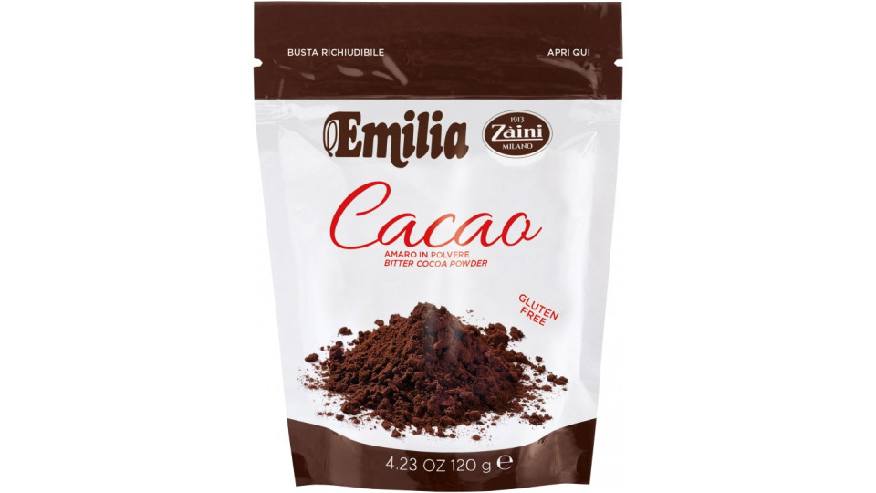 Zàini Emilia Cacao Amaro in Polvere 120 g
