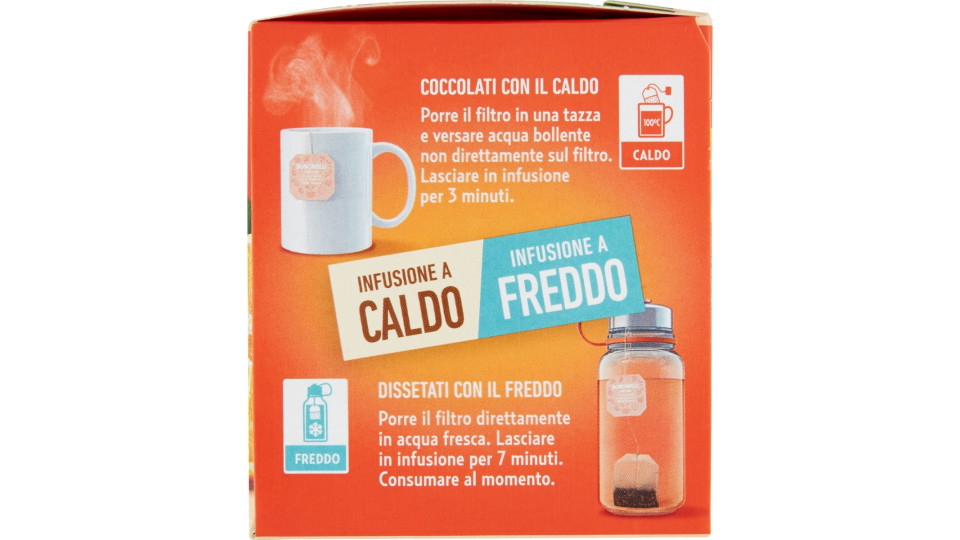 Bonomelli Infusi Fruttosi 100% Naturali Papaya e Arancia 12...
